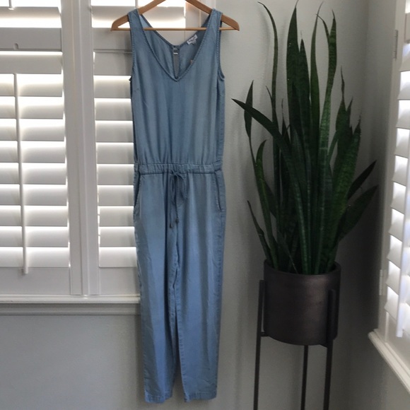NWT Splendid Chambray Jumpsuit - Picture 3 of 8
